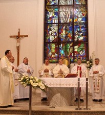 Kardinal Bozanić na proslavi Uzašašća Gospodnjeg u Sloboštini